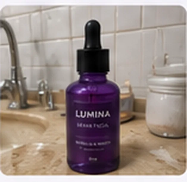 Foto comum de sérum facial enviada pelo vendedor